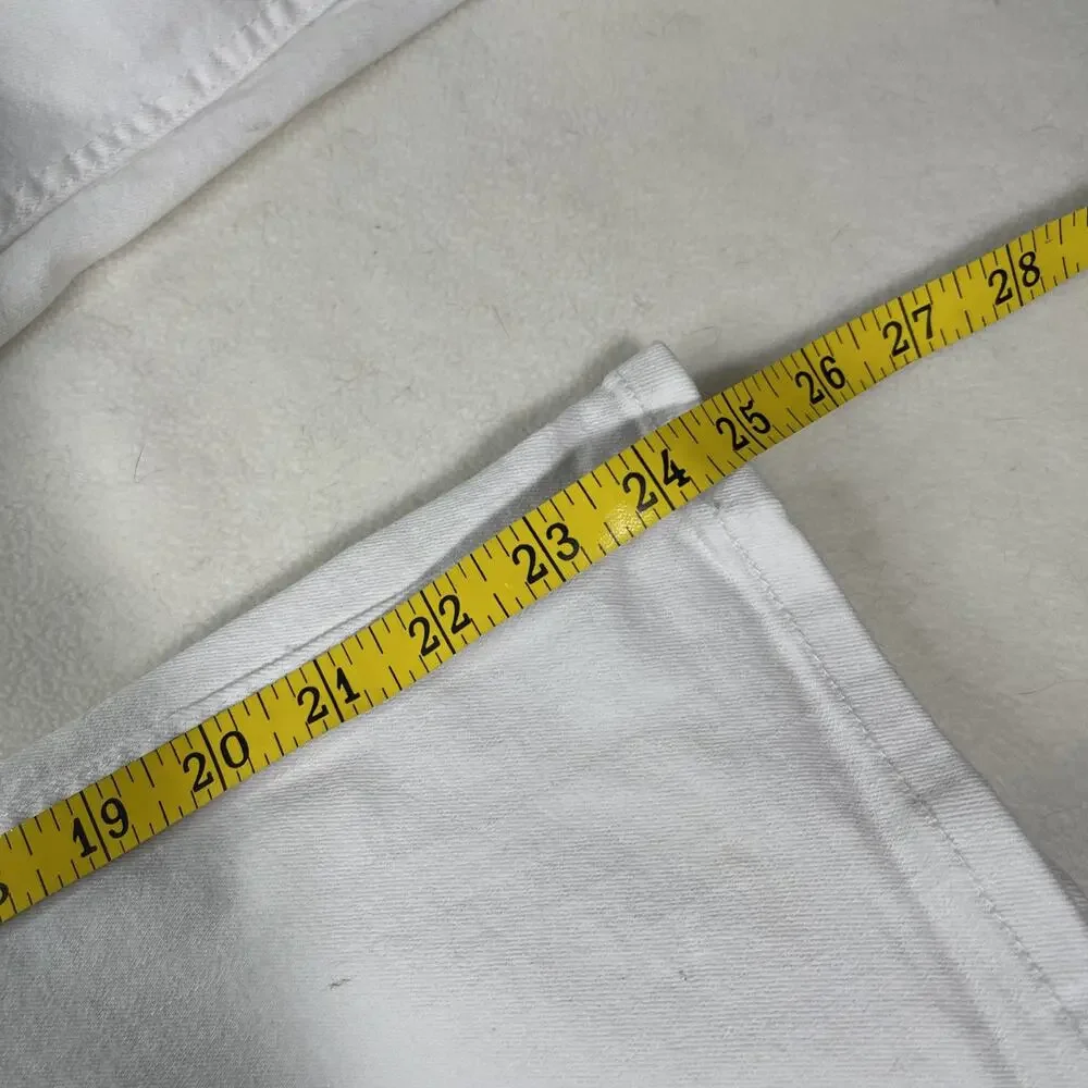RAFAELLA Weekend White Skinny Denim Jeans Slim Lift Trim Comfort Size 4